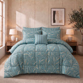 7-Pcs Winter Quilt/Razai Set SH-22 (Heavy polyester Filling)