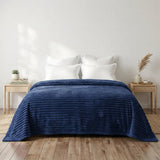 Luxurious Embossed Blanket | Coral AC Fleece