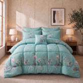 7-Pcs Winter Quilt/Razai Set SH-20 (Heavy polyester Filling)