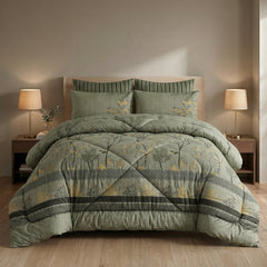 SIGNATURE CEMNT COTTON COMFORTER SET-7PCS