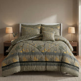 SIGNATURE VINZ COTTON COMFORTER SET-7PCS