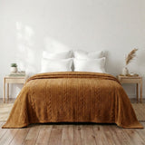 Premium Dyed Embossed Blanket - AC Fleece