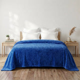 Premium Dyed Embossed Blanket - AC Fleece
