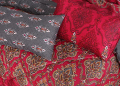 SIGNATURE JHUMKA COTTON COMFORTER SET-7PCS