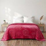 Premium Dyed Embossed Blanket - AC Fleece