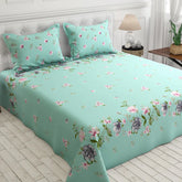 PRINTED PURE COTTON BEDSHEET ASH-40112