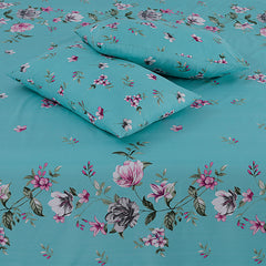 SIGNATURE SPECIAL SKY PRINTED PURE COTTON BEDSHEET ASH-4004