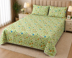 PRINTED PURE COTTON BEDSHEET ASH-4076