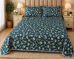 PRINTED PURE COTTON BEDSHEET ASH-40122
