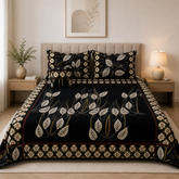 Plush Velvet 4-Piece Bedsheet Set-DZ005