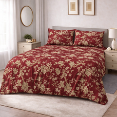 PRINTED PURE COTTON BEDSHEET ASH-40120