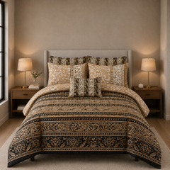SIGNATURE NEMRO COTTON COMFORTER SET-7PCS