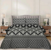PRINTED PURE COTTON BEDSHEET ASH-4084