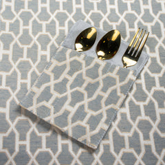 Frost Grey Ivory Table Set