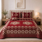 Plush Velvet 4-Piece Bedsheet Set-DZ004