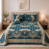 Plush Velvet 4-Piece Bedsheet Set-DZ0016