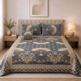 Plush Velvet 4-Piece Bedsheet Set-DZ0017
