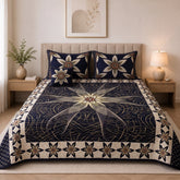 Plush Velvet 4-Piece Bedsheet Set-DZ0029