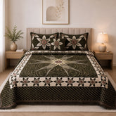 Plush Velvet 4-Piece Bedsheet Set-DZ0038