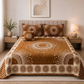 Plush Velvet 4-Piece Bedsheet Set-DZ0039