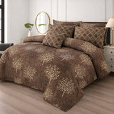 CLAROOM ASH-1013 COTTON COMFORTER SET-7PCS