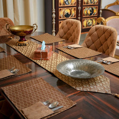 Charcol Diamonds Luxe Table Set