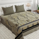 PRINTED PURE COTTON BEDSHEET ASH-40113