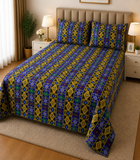 PRINTED PURE COTTON BEDSHEET ASH-4089