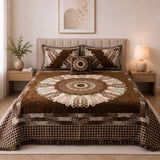 Plush Velvet 4-Piece Bedsheet Set-DZ0057