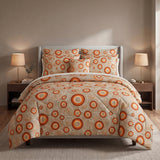 PRINTED ASH-1022  COTTON COMFORTER SET-7PCS