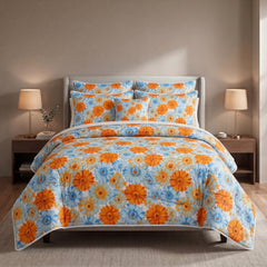 SIGNATURE BLK BX COTTON COMFORTER SET-7PCS