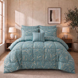 7-Pcs Winter Quilt/Razai Set SH-22 (Heavy polyester Filling)