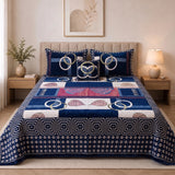 Plush Velvet 4-Piece Bedsheet Set-DZ0044