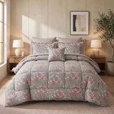 7-PCS Winter Quilt/Razai Set SH-37 (Heavy polyester Filling)