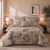 7-PCS Winter Quilt/Razai Set SH-59 (Heavy polyester Filling)