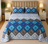 PRINTED PURE COTTON BEDSHEET ASH-4085