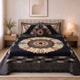 Plush Velvet 4-Piece Bedsheet Set-DZ0063