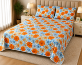 PRINTED PURE COTTON BEDSHEET ASH-5100