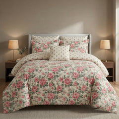 SIGNATURE SATINO COTTON COMFORTER SET-7PCS