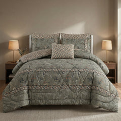 SIGNATURE ASH-1024  COTTON COMFORTER SET-7PCS