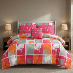 SIGNATURE M.Z LINE  COTTON COMFORTER SET-7PCS