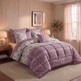 7-Pcs Winter Quilt/Razai Set SH-24 (Heavy polyester Filling)