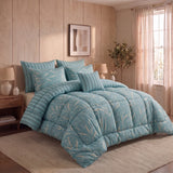 7-PCS Winter Quilt/Razai Set SH-61 (Heavy polyester Filling)