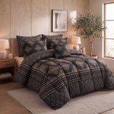 7-Pcs Winter Quilt/Razai Set SH-44 (Heavy polyester Filling)