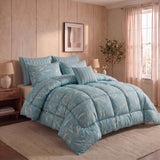 7-Pcs Winter Quilt/Razai Set SH-22 (Heavy polyester Filling)