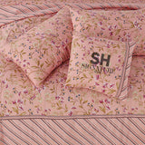 PINK LINEP PURE COTTON COMFORTER SET-7PCS