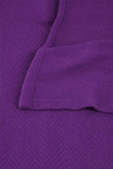 Zig-Zag Chevron All-Season Cotton Bedding Blanket