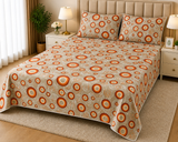 PRINTED PURE COTTON BEDSHEET ASH-5103