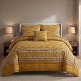 BRIDGE PURE COTTON COMFORTER SET-7PCS