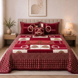 Plush Velvet 4-Piece Bedsheet Set-DZ0047